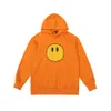 Sarı Drews Gülümseme Yüz Yüz High Street Sis Sweatshirt Erkek Sweatshirt Çift Saf Pamuk Üstü Kadın Modaya Desen Tasarımcı Hoodie Baskılı Sokak Hip Hop Sweater Hoodies