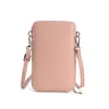 Sacs de soirée Sac de téléphone pour femmes Dames Bandoulière Portefeuille d'épaule en gros Messenger Petit porte-monnaie en cuir PU Porte-carte pour femme