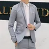 Männer Anzüge Herren Casual Blazer Herbst Frühling Mode Dünne Anzug Jacke Herren Blazer One-Button Masculino Kleidung M-3XL