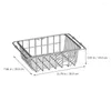 Kitchen Storage Dish Drying Holder Rack Countertop Drain Expandable Drainer Bottle Vegetable Basket