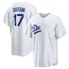 17 OHTANI LOS Baseball Jersey Royal Blue White Home City Connect Mens S M L XL 2XL 3XL