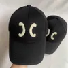 Casquettes de baseball de concepteur CEE brodées pour hommes et femmes, casquette de baseball de protection solaire vintage super élégante, noir bleu foncé253k