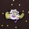 Broszki japońskie anime twarde emaliowane pin manga kolekcja postaci lapel plecak odznaka biżuterii Prezenty Fani pamiątki dla przyjaciół