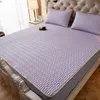 Mattress Pad 3 piece Set of Summer Cool Cushion 1 8m 1 2m 1 5m Can Be Washed and Folded Home Matress Cover Bed 231213