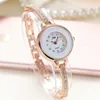 Wristwatches 100pcs lot Jw-8137L Fashion Lady Bracelet Watch Wrap Quartz Elegance Roman Style Alloy For Whole WatchWristwatche3286