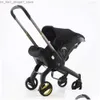 Poussettes # Poussettes Siège d'auto pour poussette de bébé pour landaus nés Buggy pour bébé Chariot de sécurité Chariot léger 3 en 1 Système de voyage doux concepteur haut de gamme Q231215