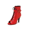 サンダルblxqpyt zapatos de mujer summer boots peep toe high heelsパーティーウェディングデザイナーレザーグラディエーター女性靴