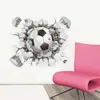 the Explosion of the the Living Room Bedroom Background Football Stickers Football Club Decorative Stickers