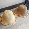 Berets Straw Beach Hats Wide Brim Summer For Sun Women Uv Protection Folda