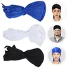 Basker 3st Long Tail headwraps Breattable Hair Caps Wide Strap Pirate Costume