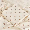 Couvertures Impression numérique Bamboo Coton Mousseline Swaddle Haute Qualité 100 100cm Born Baby Bath Serviette Wrap Poussette Couverture