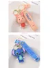 Valentine's Day New Lovers Cute Cartoon Doll Keychains Internet Red Pendant Silicone Keychains Wholesale