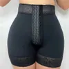 Taille ventre Shaper Faja Colombianas Para Mujer sous-vêtements femmes corps sablier ceinture contrôle formateur Compression crochet yeux Shapewear 231214