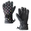 Gants de ski Gants de neige imperméables pour femmes Mitaines coupe-vent Sports de plein air Tenues de snowboard Gant de ski à cinq doigts moins cher -30L23118