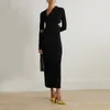 Повседневные платья женское полное капюшон с длинным платьем дизайнерские модели Degraing Design Design Slit Slit Slim Slim Trium Womens 2023 Fall