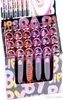 Lipsticks Make-up 24 STKS 6 Kleur Rood Roze Gekleurde Lipstick Lip Stick Netto 2 3g287C6015512