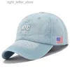 Bola Caps Nova Marca NYC Denim Boné de Beisebol Homens Mulheres Bordado Carta Jeans Snapback Chapéu Casquette Esportes de Verão EUA Hip Hop Cap Gorras YQ231214