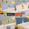 Tagesdecke, elastische Bett-Kopfteil-Abdeckung, Baumwolle, All-Inclusive-Kopfteil-Abdeckung, kleiner, frischer Blumen-Druck, Nachttisch-Schonbezug, universell, 1,2–2,2 m, 231214