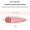 Pennelli per trucco ELECOOL 5psc Set Make Up Concealer Blush Pennello per polvere cosmetica Ombretto Evidenziatore Fondotinta Strumento di bellezza