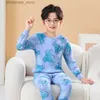 Pijamas Otoño Algodón Pijama Infantil Manga Larga Ropa de Bebé Niña Traje Ropa de Niños de Dibujos Animados Pijamas para Niños Ropa de Dormir para Niños Pequeños