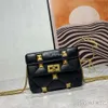 Valenttiinos łańcuch klap mody One torebka owczarek damska ręczna małe worki na ramię w kolorze crossbody duże skórzane torby Nit Designer QK9N