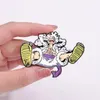 Broches de Anime japonés, Pin esmaltado duro, colección de personajes de Manga, solapa, insignias para mochila, regalos de joyería, recuerdo para fanáticos para amigos