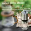 Kupalar Taşınabilir Kamp Manuel Kahve Öğütücü Filtre Pot V600 Damla Çay Setlerine Dökme Seyahat Kutusu Kahve Gerekenleri 231214