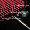 Badminton String Ultralight 4U stötdämpning 100 kolfiberracketar Stungna påsar Högspänning 33 kg professionell attackerande racquet 231213