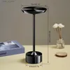 Table Lamps Wireless Table Lamp Touch Sensor Rechargeable Desktop Night Light LED Reading Lamp for Restaurant Hotel Bar Bedroom Decor Light YQ240316