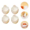 Bakeware Tools White Cupcake Liners Square Brownie Baking Cups Pan Mini Cake Pans Wrappers Muffin Cases Wedding Birthday