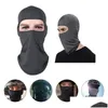 Casquettes de cyclisme Masques Clava Masque facial Cyclisme Bouclier tactique Mascara Ski Cagoe Ge Fl Écharpe Casquette de vélo Casquettes Drop Livraison Sports Outdo Dhcep