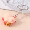 Fruit Personalized Keychain Accessory Pendant Acrylic Car Cartoon Pet Mobile Phone