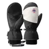 Gants de ski Gants d'hiver Gants de ski thermiques pour femmes Mitaines de motoneige imperméables à écran tactile coupe-vent avec laisses de poignet Thermique épaisL23118