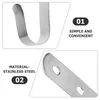 Hooks Sturdy Wall Hook Boat Hanger Flag Pole Multifunction Supply Stainless Steel Multi-function Storage