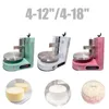 Bread Makers Bakery Equipment Birthday Cake Automatic Decorating Cream Depositor Smoother Frosting Coating Icing Spreading Machine