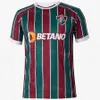 Équipe du club 23-24 Maillot de football Fluminense pour hommes 4 MARLON 12 MARCELO 23 GUGA 8 MARTINELLI 10 GANSO 19 FERNANDEZ 21 ARIAS 45 LIMA 9 KENNEDY 2 XAVIER Kits de maillots de football