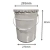 Seau de peinture personnalisé 20 litres Fût d'impression couleur Emballage Pot seau de peinture Achat, veuillez contacter