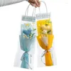 Flores decorativas feitas à mão de malha girassol tulipa buquê de flores presentes do dia dos namorados para amigos artificial presente da mãe casamento