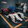 Автомобильные игрушки 1626 шт. MOC F1 Formula Racing Модель автомобиля Строительные блоки Кирпичи Высокотехнологичные игрушки для детей Рождественские образовательные подаркиL231114