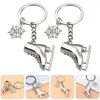 Keychains Shoe Keychain Adorable Ring Decorative Backpack Pendant Delicate Creative Car Gadgets