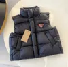 Kinder Designer Weste ärmellose Pufferjacke Jungen Mädchen Daunenweste aus Baumwolle Jacken Winter Kindermantel