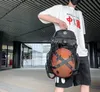 Balls versão coreana da bolsa de basquete de bolso de bolso multifuncional de treinamento de moda estudantil bolsa de basquete Backpack 231213