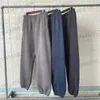 Calças masculinas sweatpants homens mulheres 1/1 melhor qualidade jogger cordão streetwear calças casuais calças t231214