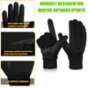 Sports Gloves MOREOK -10 Winter Gloves 3M Thinsulate Warm Thermal Gloves Touchscreen Bike Gloves Anti-slip Bicycle Cycling Gloves Men WomenL23118