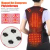 Oreillers de massage pour le cou 118 Tourmaline Thérapie magnétique Auto-chauffant Enveloppe d'épaule Dos Posture Correcteur Ceinture Cou Masseur Orthèse Stimulateur de point d'acupuncture 231214