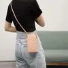 Sacos da noite Coreano Mini Messenger Bag Moeda Bolsa Vertical Ombro Longo Carteira Feminina Telefone Móvel