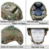 Ski Helmets Army Tactical Helmet Halfcovered Military Airsoft Safety Head Protect Hunting Shooting for Paintball Sports 231213