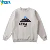 Yiciya Sweatshirt Carha Brand Classic Snow Mountain Printing Sweater Hoodies Pullover Luxury New Blouse Sweatshirts Långärm