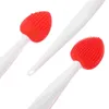 Makeup Brushes 6pcs Silicone Nose Exfoliator Lip Scrubbers Facial Exfoliating