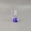 Coloured 14mm horn smoker high borosilicate glass handicraft smoker accessories Hook wire smoker gun head